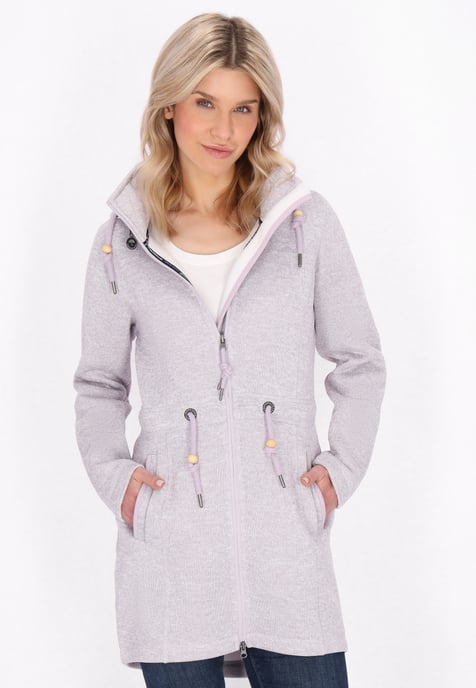 Schmuddelwedda Jacke Frauen helles Lavendelmelange - Image 3