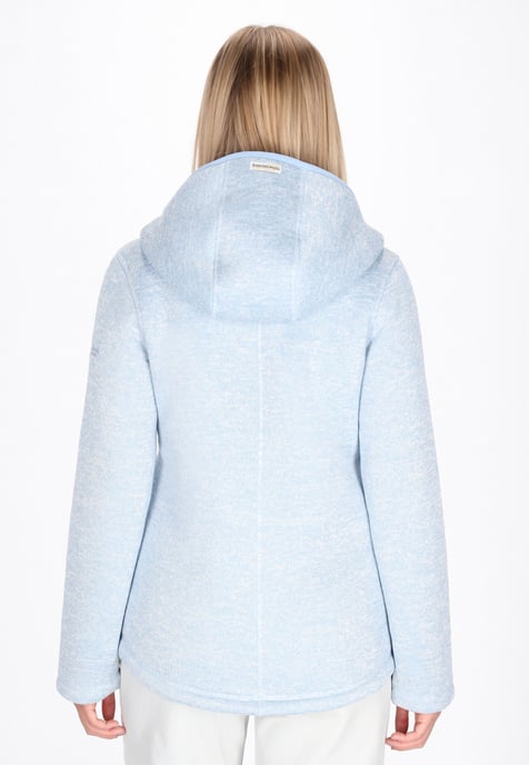 Schmuddelwedda Jacke Frauen hellblau meliert - Image 4
