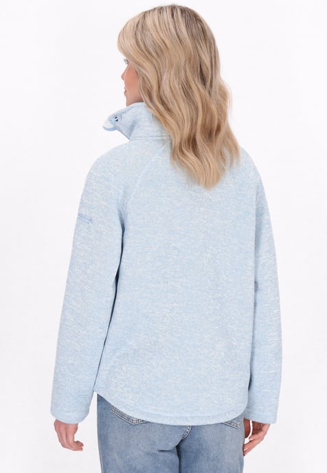 Schmuddelwedda Jacke Frauen hellblau meliert - Image 4