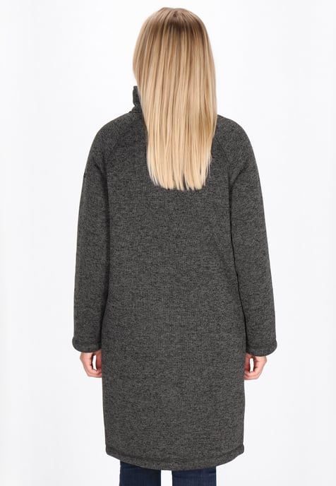 Schmuddelwedda Jacke Frauen dunkelgrau meliert - Image 4