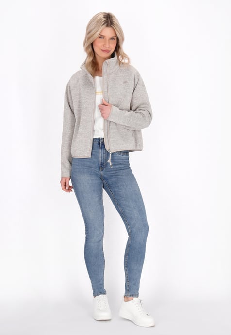 Schmuddelwedda Jacke Frauen Elfenbein meliert - Image 2