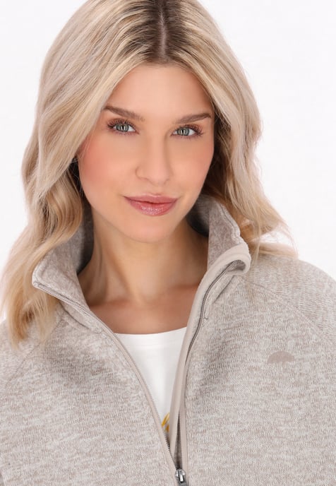 Schmuddelwedda Jacke Frauen Elfenbein meliert - Image 5
