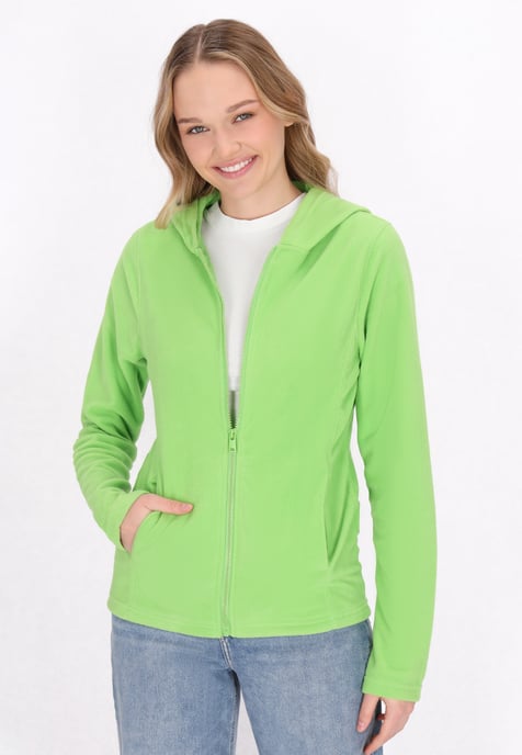 Mymo Fleecejacke Damen grün - Image 3