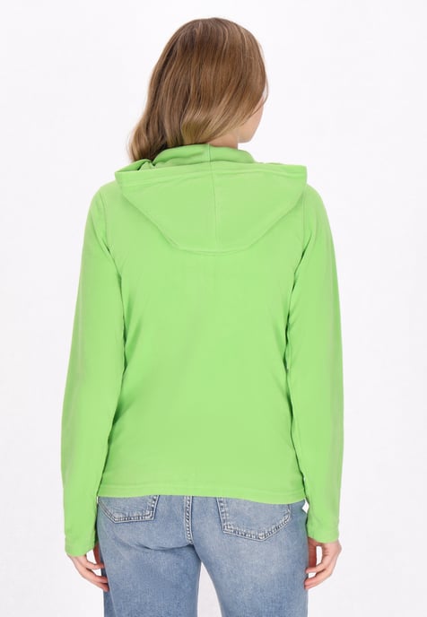 Mymo Fleecejacke Damen grün - Image 4