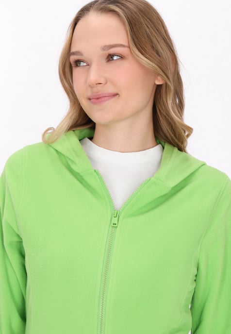 Mymo Fleecejacke Damen grün - Image 5