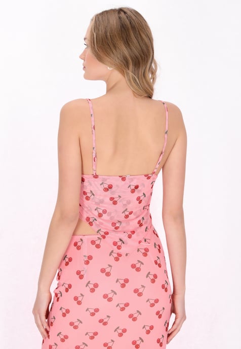 Mymo Spitze Frauen rosa mehrfarbig - Image 4