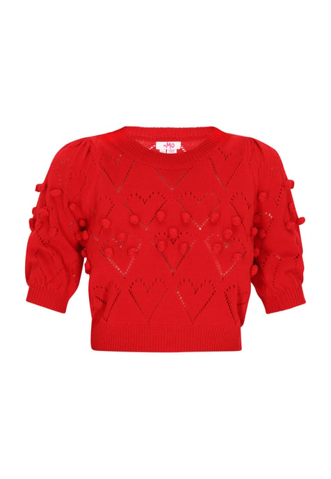 Mymo Spitze Frauen Rot - Image 1