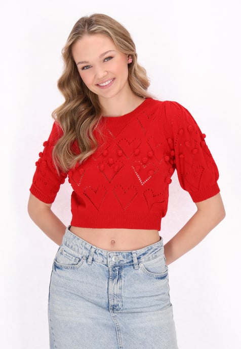 Mymo Spitze Frauen Rot - Image 3