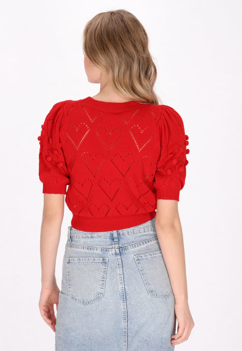Mymo Spitze Frauen Rot - Image 4