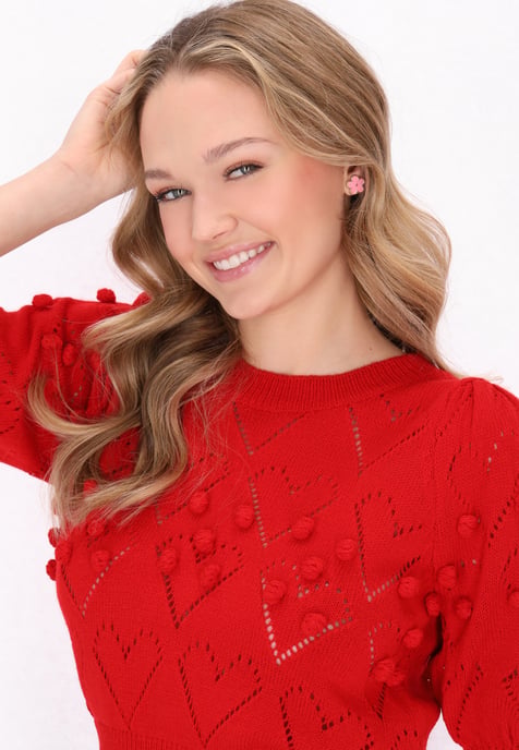 Mymo Spitze Frauen Rot - Image 5