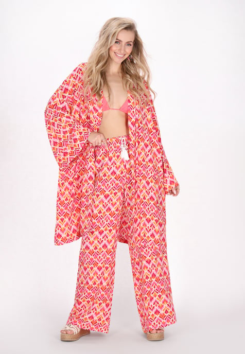 IZIA Hose Frauen rosa mehrfarbig - Image 2