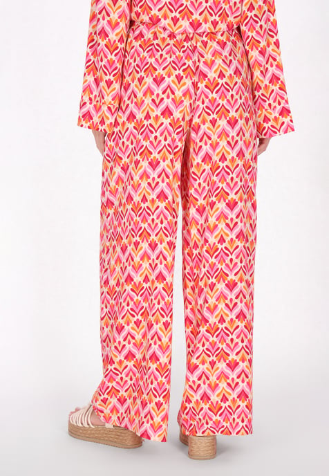 IZIA Hose Frauen rosa mehrfarbig - Image 4