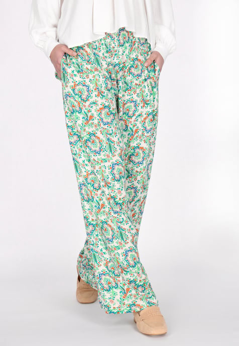 usha Hose Frauen grün mehrfarbig - Image 3