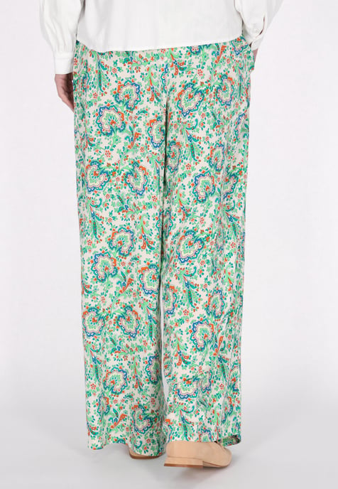 usha Hose Frauen grün mehrfarbig - Image 4