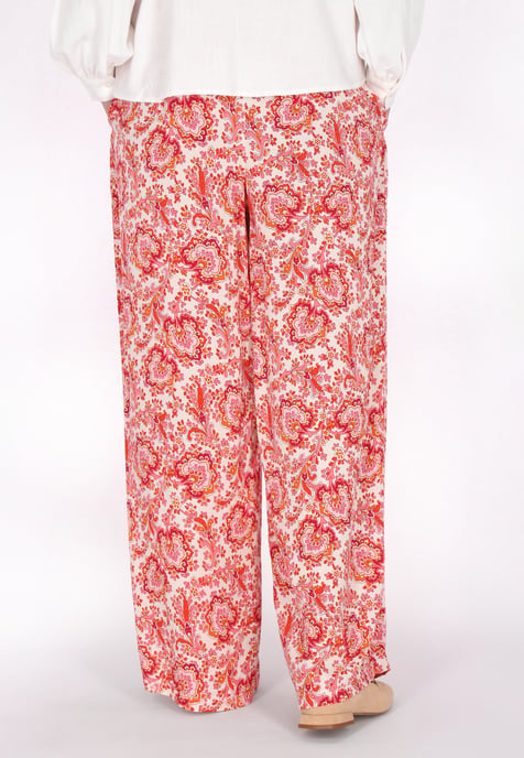 usha Hose Frauen rot mehrfarbig - Image 4