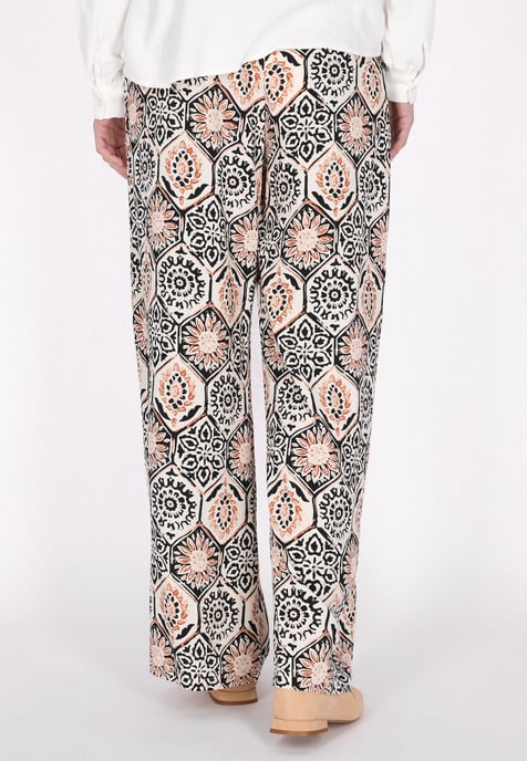 usha Hose Frauen schwarz mehrfarbig - Image 4