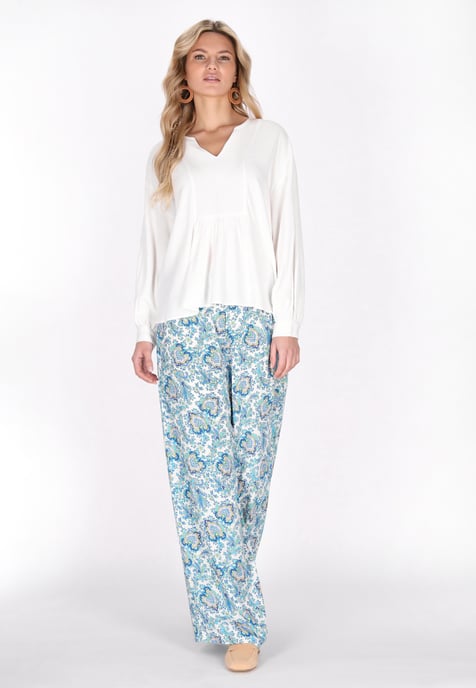 usha Hose Frauen blau mehrfarbig - Image 2