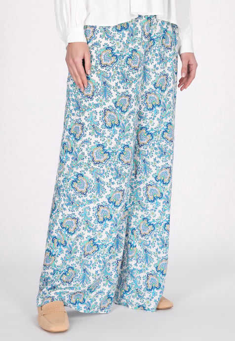 usha Hose Frauen blau mehrfarbig - Image 3