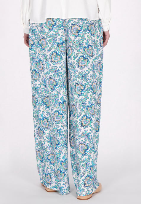 usha Hose Frauen blau mehrfarbig - Image 4