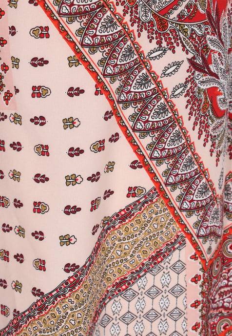usha Hose Frauen rot mehrfarbig - Image 5