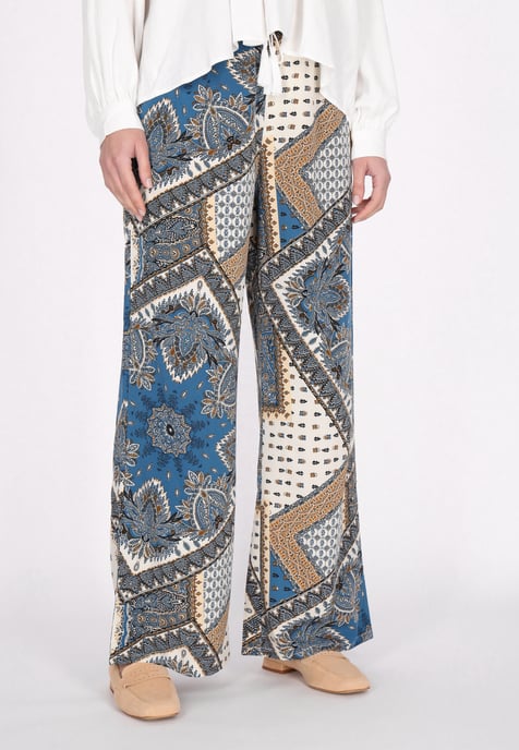 usha Hose Frauen blau mehrfarbig - Image 3
