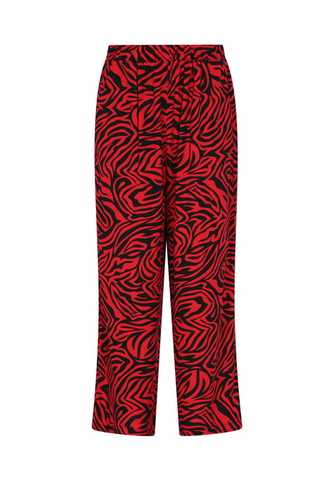 Mymo Hose Frauen schwarz rot - Image 1
