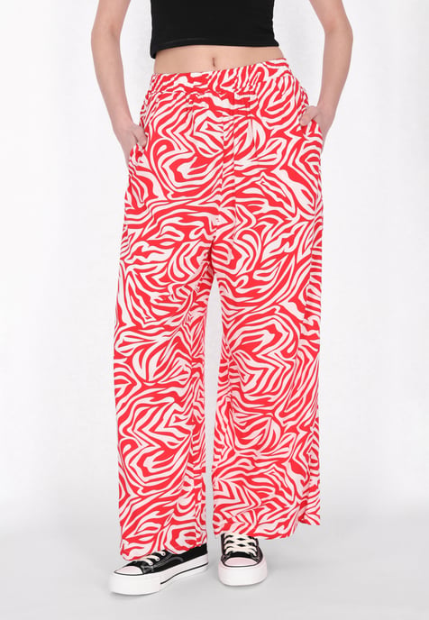 Mymo Hose Frauen weiß rot - Image 3