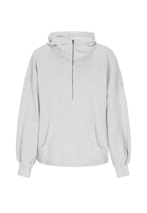 Mymo Sweatshirt Frauen hellgrau - Image 1