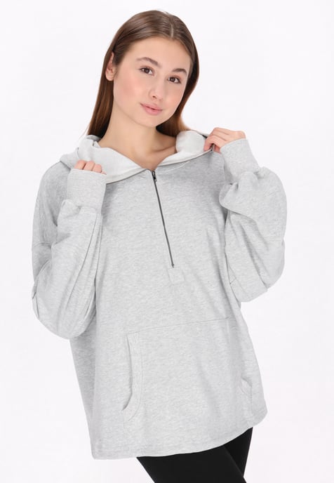 Mymo Sweatshirt Frauen hellgrau - Image 3