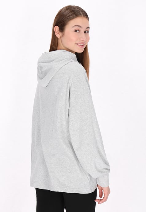 Mymo Sweatshirt Frauen hellgrau - Image 4