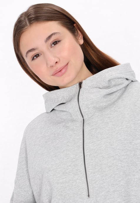 Mymo Sweatshirt Frauen hellgrau - Image 5