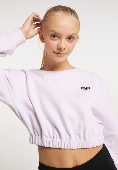 Mymo Sweatshirt Damen helllila - Image 5