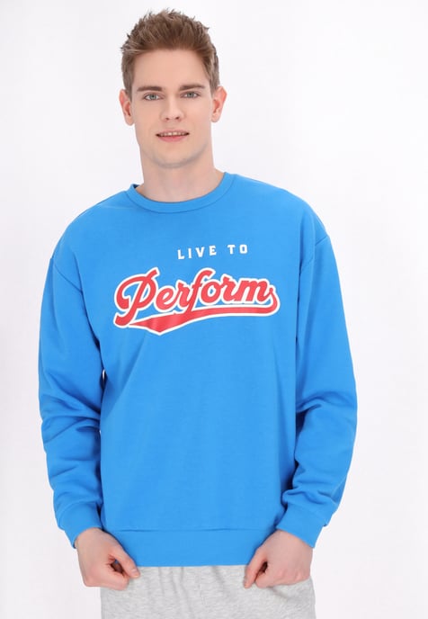 Mo Sweatshirt Männer Blau - Image 3