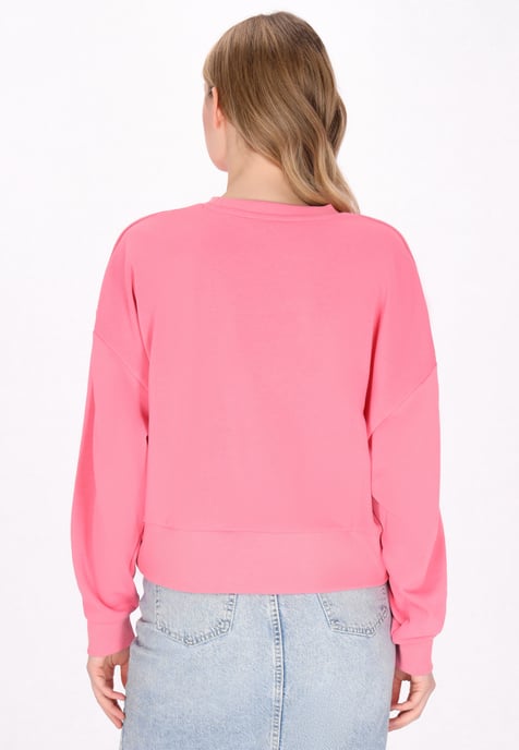 Mymo Sweatshirt Frauen Rosa - Image 4