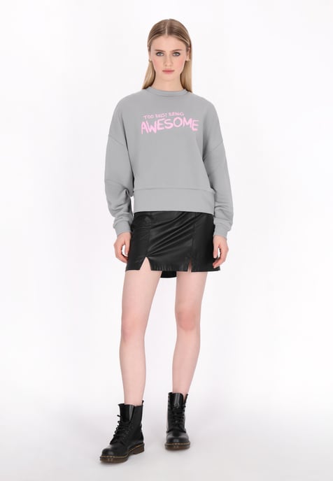 Mymo Sweatshirt Frauen grau - Image 2