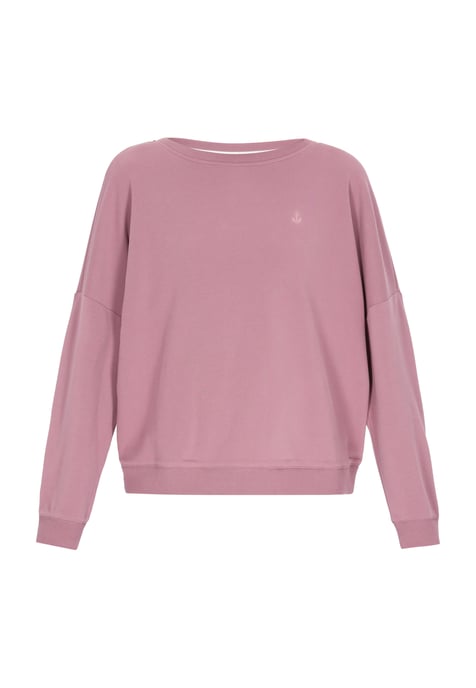 Dreimaster Sweatshirt Frauen Vintage-Rose - Image 1