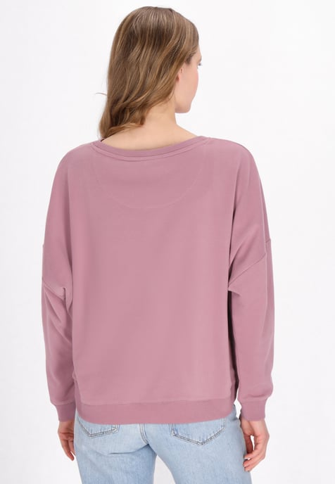 Dreimaster Sweatshirt Frauen Vintage-Rose - Image 4