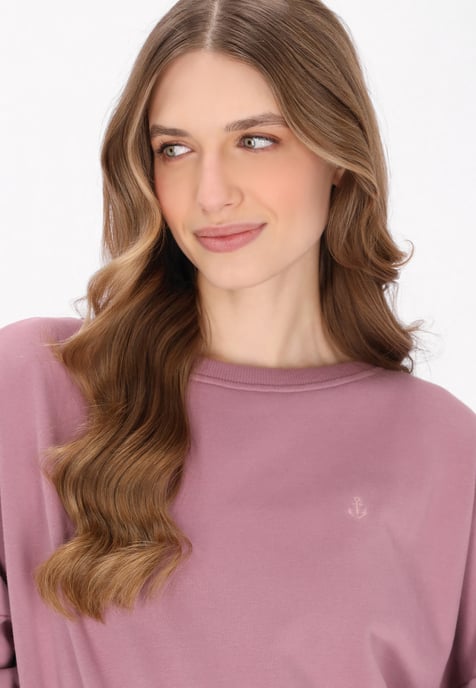 Dreimaster Sweatshirt Frauen Vintage-Rose - Image 5