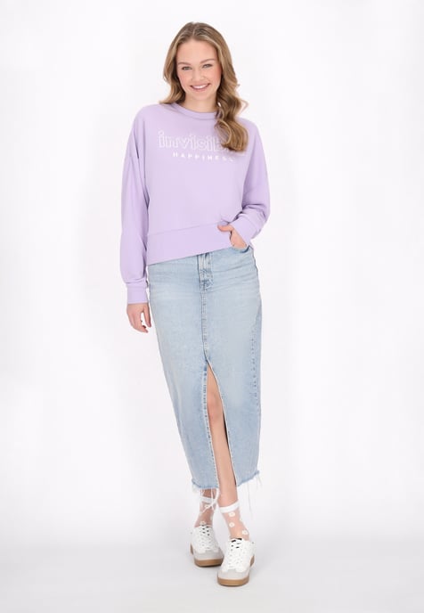 Mymo Sweatshirt Frauen hellviolett - Image 2