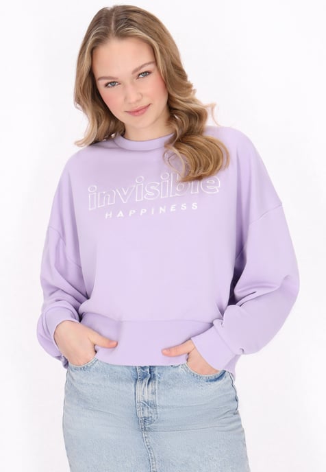 Mymo Sweatshirt Frauen hellviolett - Image 3