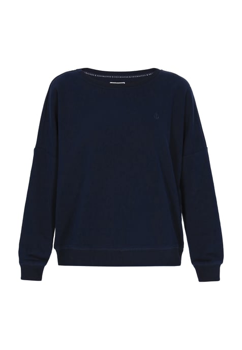 Dreimaster Sweatshirt Frauen Marine - Image 1