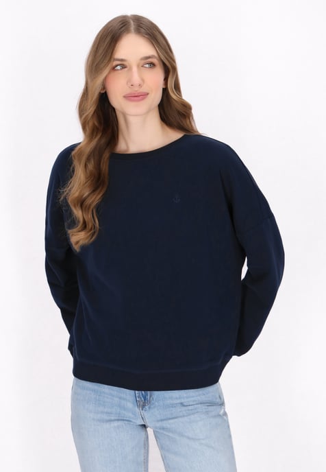 Dreimaster Sweatshirt Frauen Marine - Image 3