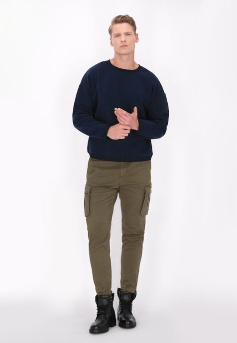 Dreimaster Sweatshirt Männer Marine - Image 2