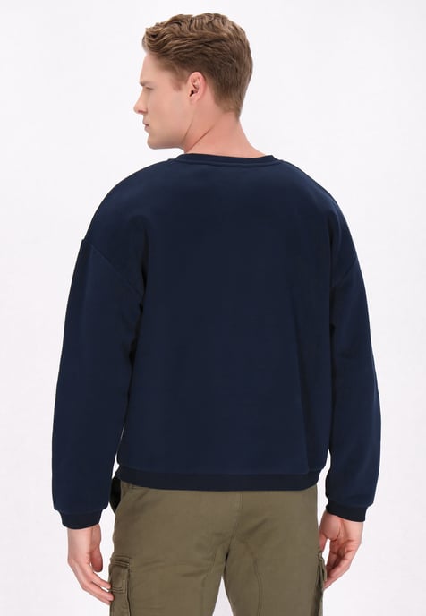 Dreimaster Sweatshirt Männer Marine - Image 4