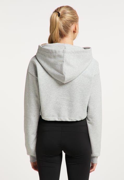 Mymo Sweatshirt Damen hellgrau melange - Image 4