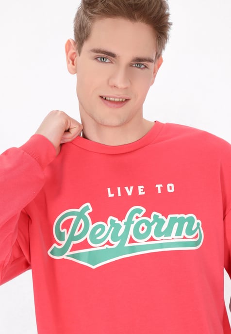 Mo Sweatshirt Männer Rot - Image 5