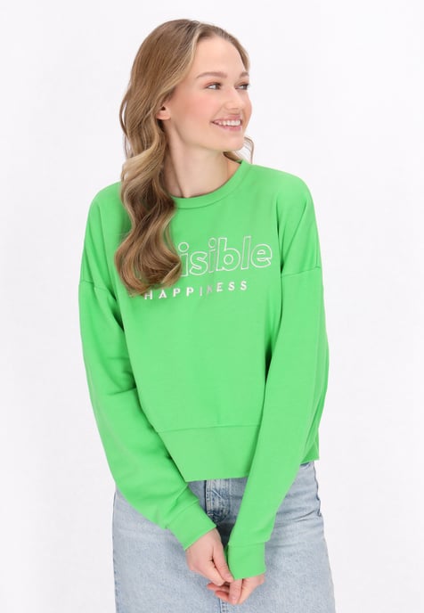 Mymo Sweatshirt Frauen Grün - Image 3