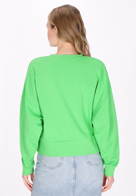 Mymo Sweatshirt Frauen Grün - Image 4