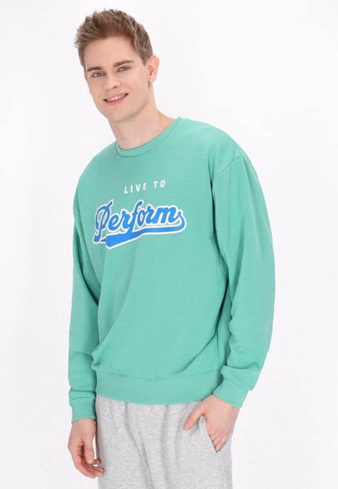 Mo Sweatshirt Männer Grün - Image 3