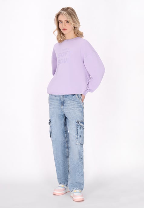 Mymo Sweatshirt Frauen hellviolett - Image 2